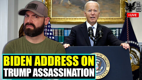 Biden addresses the nation after Donald Trump assassination attempt