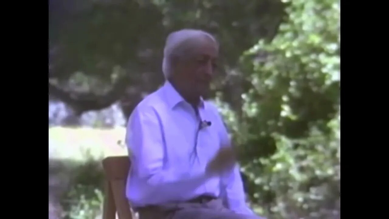 The battle inside Krishnamurti