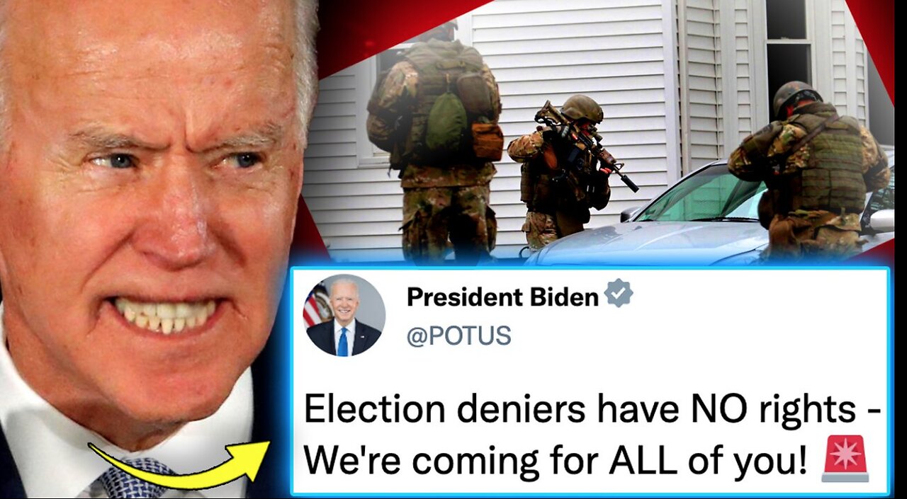 Biden Authorizes UN To Use Lethal Force Against US 'Election Deniers' on American Soil