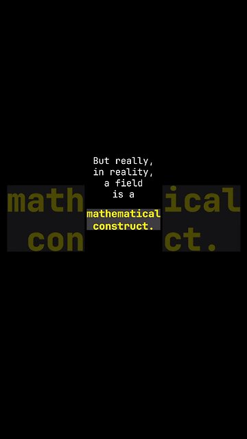 What is a Field? @FractalWoman