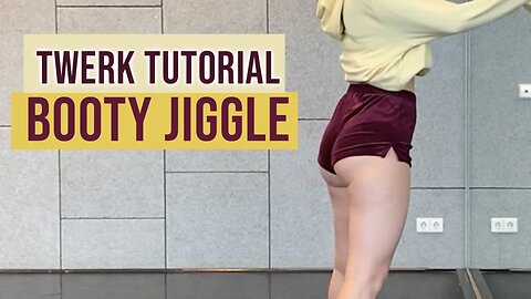 Quick TWERK TUTORIAL for beginners - BOOTY JIGGLE | LiliJasmijn