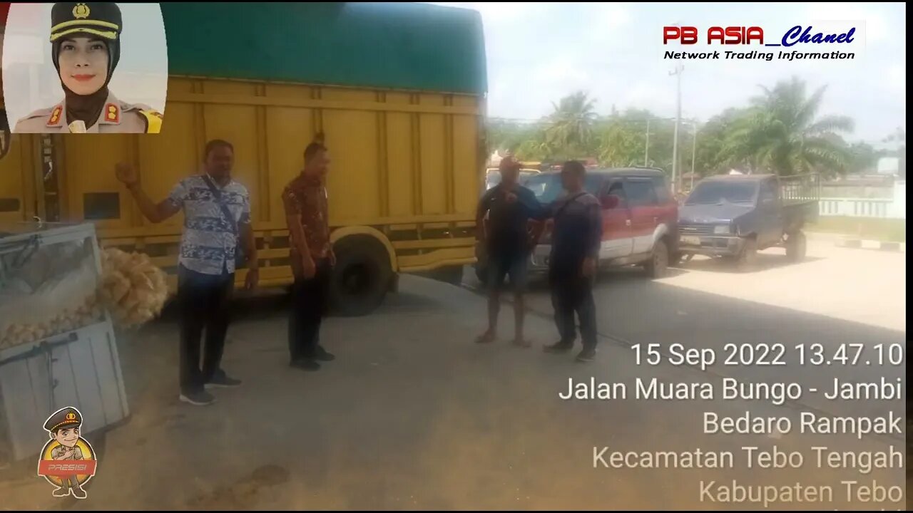 Kanit Tipitter #iptu Ritonga Polsek Tebo Tengah Pantai Sejumlah #spbupertamina