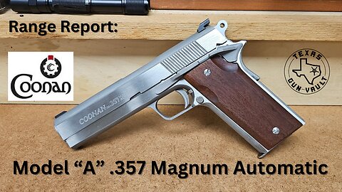 Range Report: Coonan Arms Model "A" .357 Magnum 1911 Pistol