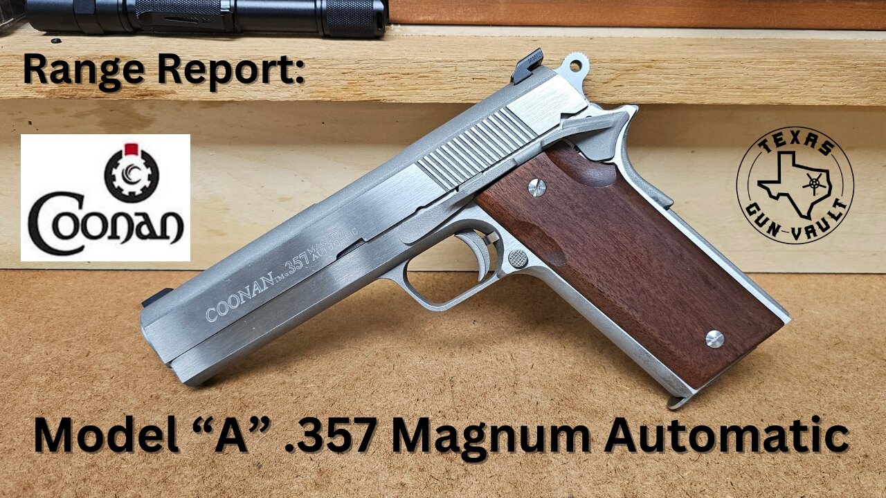 Range Report: Coonan Arms Model "A" .357 Magnum 1911 Pistol