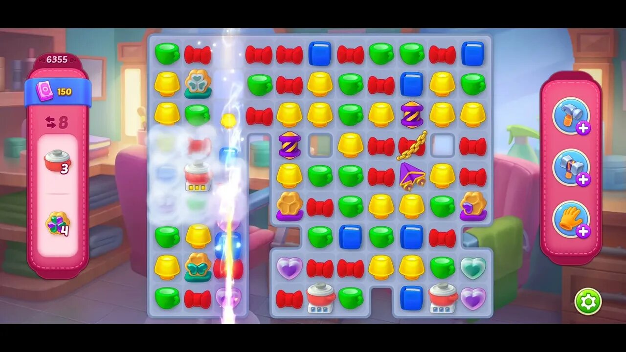 Playrix Homescapes Gameplay Walkthrough Level 6355