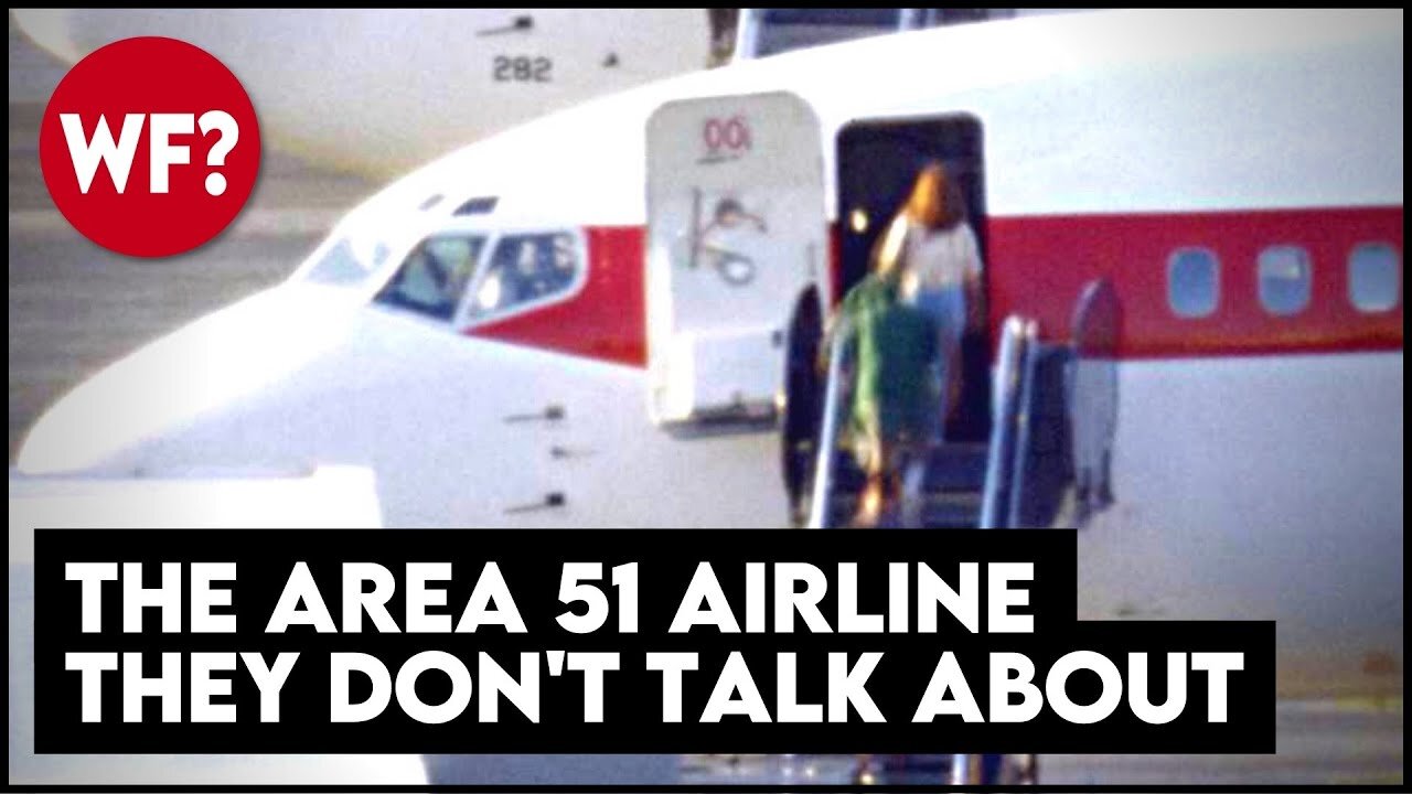 Area 51 Airline? | JANET: The Secret Government Airline That Doesn't Exist