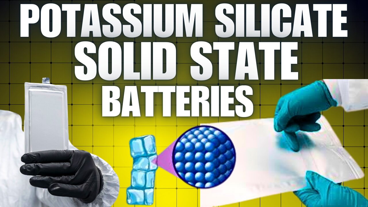 Battery expert says potassium silicate solid state batteries to replace lithium