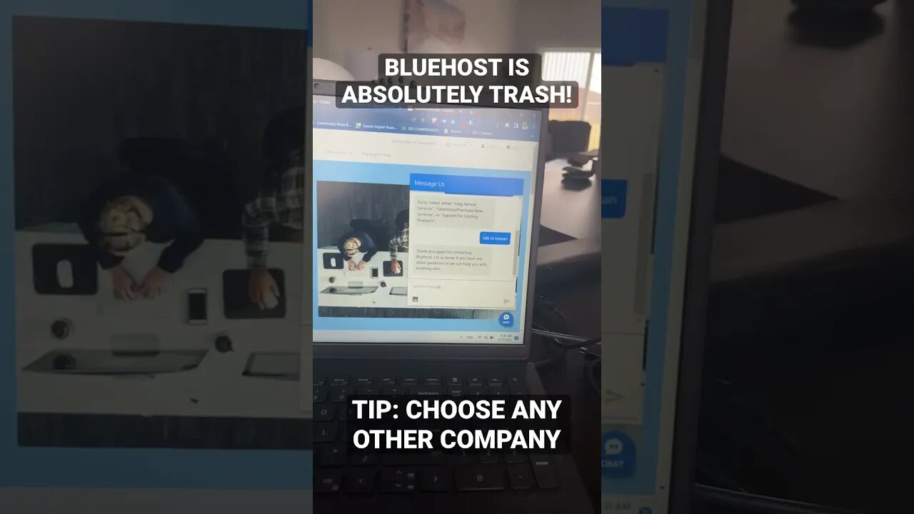 DON’T HOST YOUR WEBSITE ON BLUEHOST! 💩