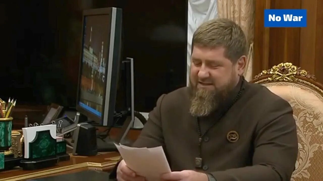 In Ukraine, Chechen military personnel are determined to act to the bitter end! Putin Kadyrov!!