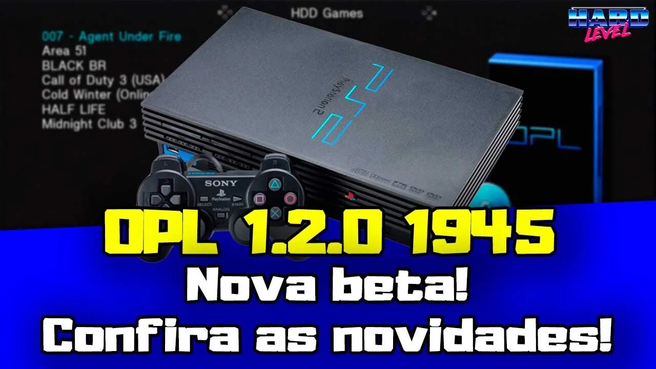 Open PS2 Loader (OPL) 1.2.0 Nova Beta 1945!