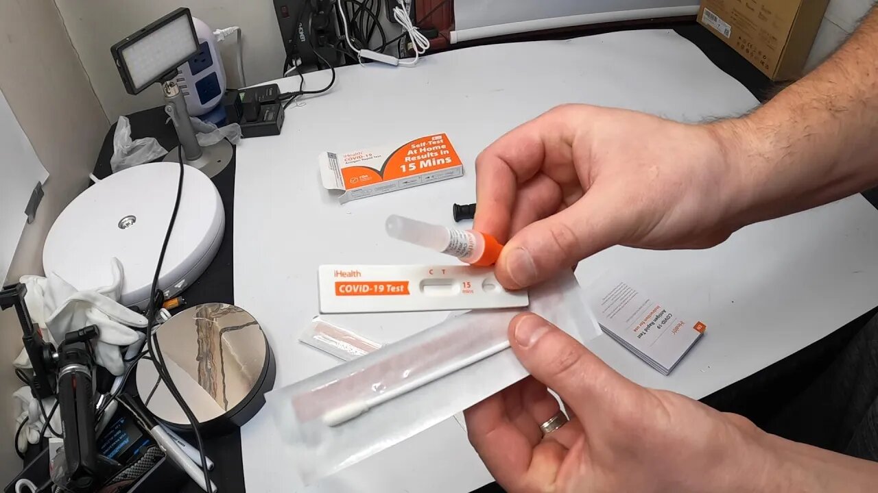 iHealth COVID-19 Antigen Rapid Test, 2 Tests per Pack,FDA EUA Authorized OTC at-Home Self Test