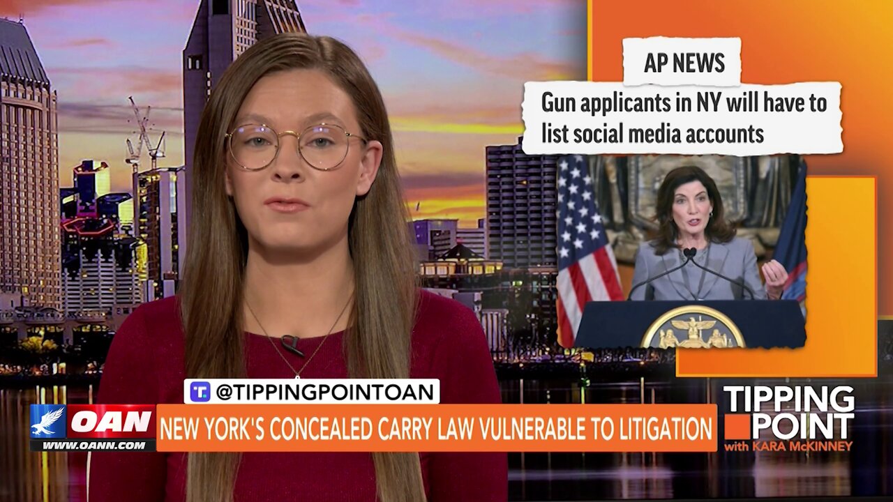 Tipping Point - New York's Concealed Carry Law Vulnerable to Litigation