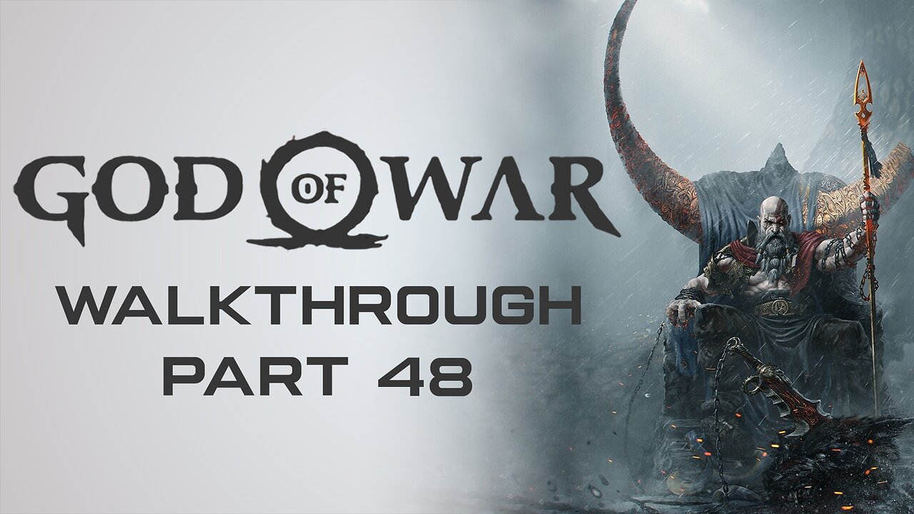 God of War (2018) Full Game Walkthrough Part 48 - No Commentary (PS5)