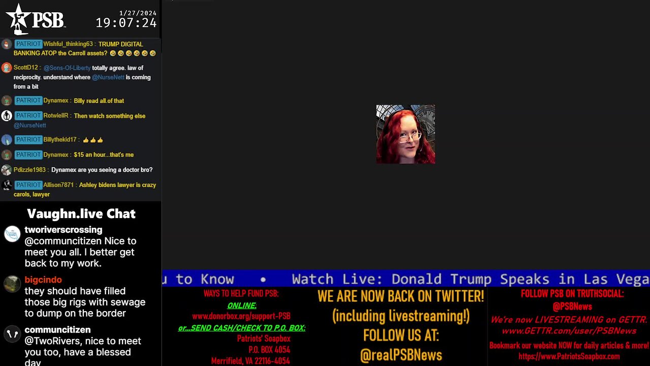 2024-01-27 19:00 EST - On a Wing and a Prayer: with Deb65