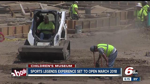 Sports Legends Experience set to open in March 2018