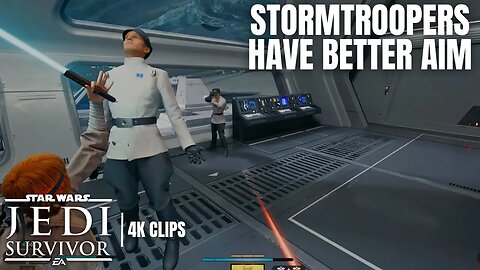 The Entire Empire Needs Aim Assist | Star Wars Jedi Survivor 4K Clips