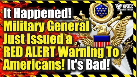 It Happened! Military Generals Just Issued a RED ALERT Warning To Americans… It’s Bad!