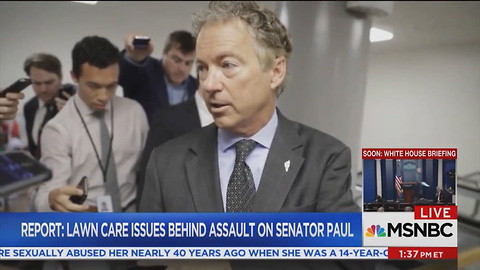 Video: The Moment MSNBC Host Accidentally Admits True Feelings About Assault on Rand Paul