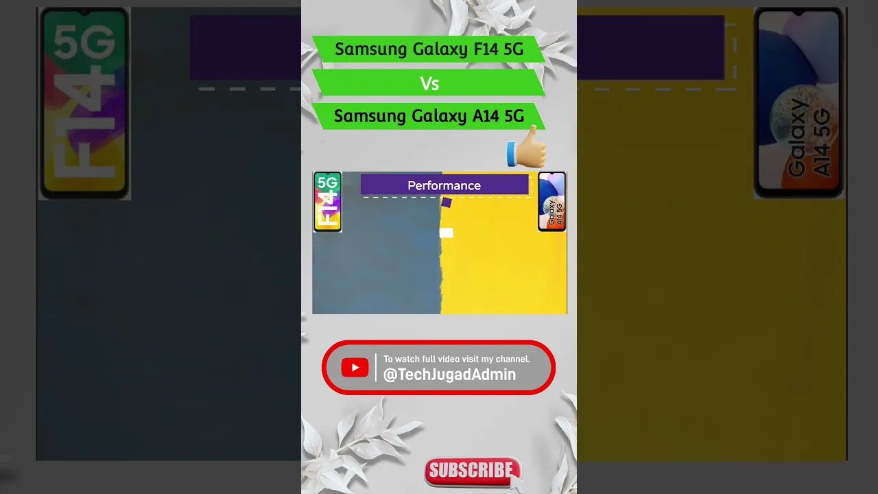 Galaxy F14 🆚 Galaxy A14 Performance Specification