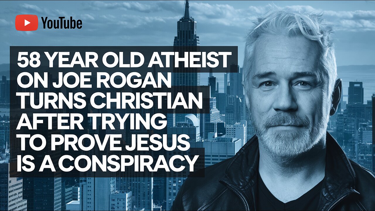 58 Year Old Atheist On Joe Rogan Turns Christian After Trying To Prove Jesus Is A Conspiracy #Jesus