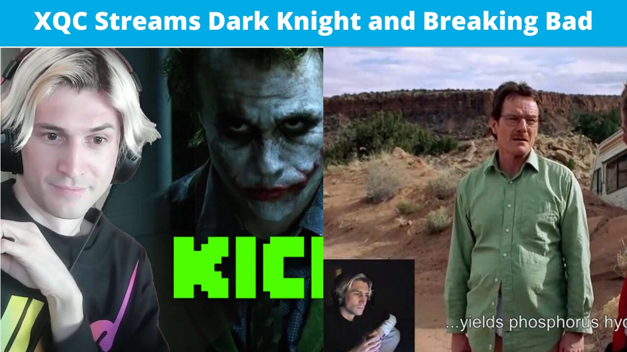 XQC Streamed Dark Knight and Breaking Bad on Kick | Stories From Creators #131