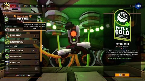 Deep Rock Galactic Trying with a new beer