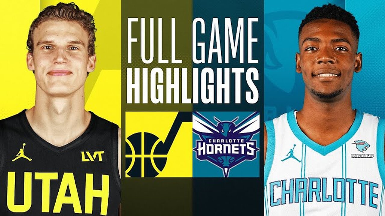 NBA Hornets 122 - Jazz 134 Highlights