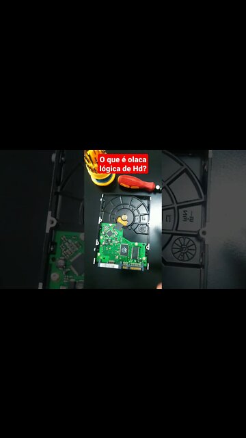 Conheça a placa lógica do HD. 😎