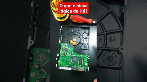 Conheça a placa lógica do HD. 😎