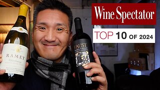 WINE SPECTATOR Top 10 of 2024 | Tasting & REACTION!!!