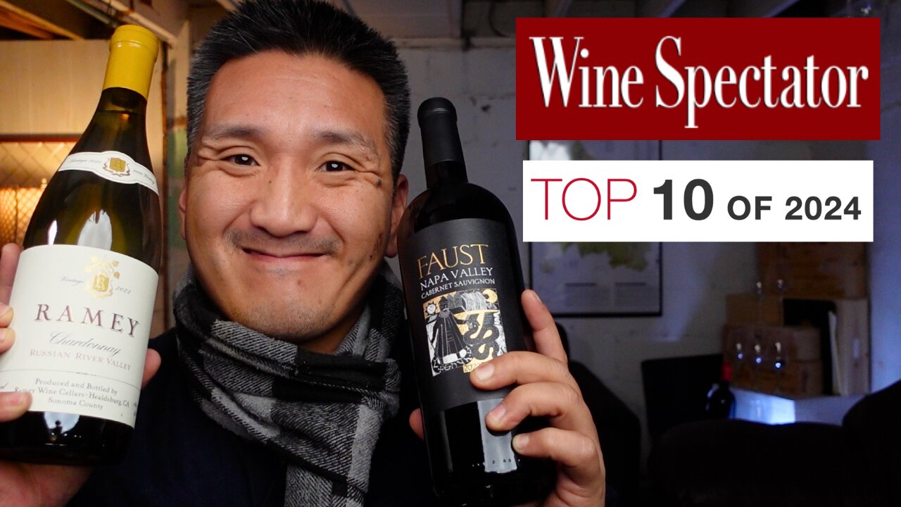 WINE SPECTATOR Top 10 of 2024 | Tasting & REACTION!!!