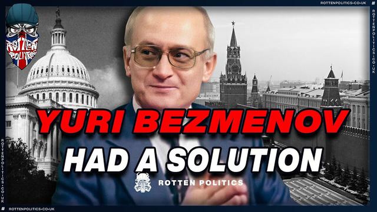 Yuri Bezmenov had a warning but he also had a way out!