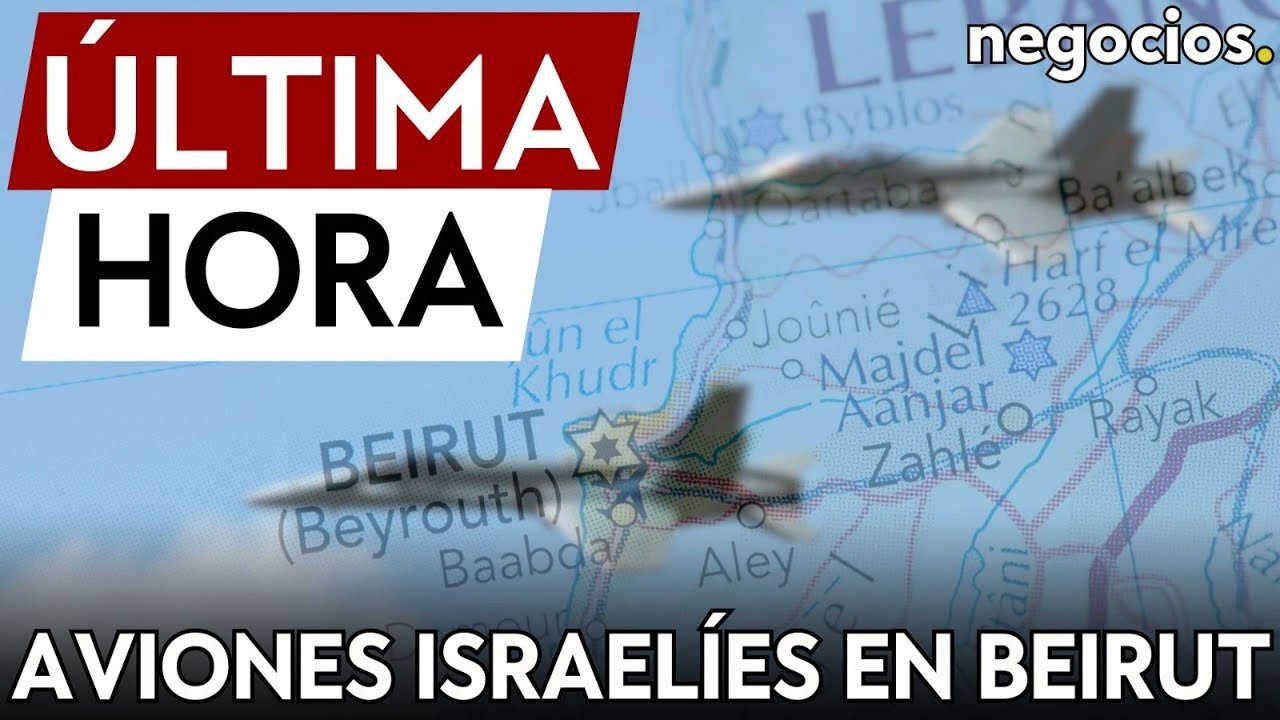 ÚLTIMA HORA | Aviones israelies rompen la barrera del sonido en Beirut