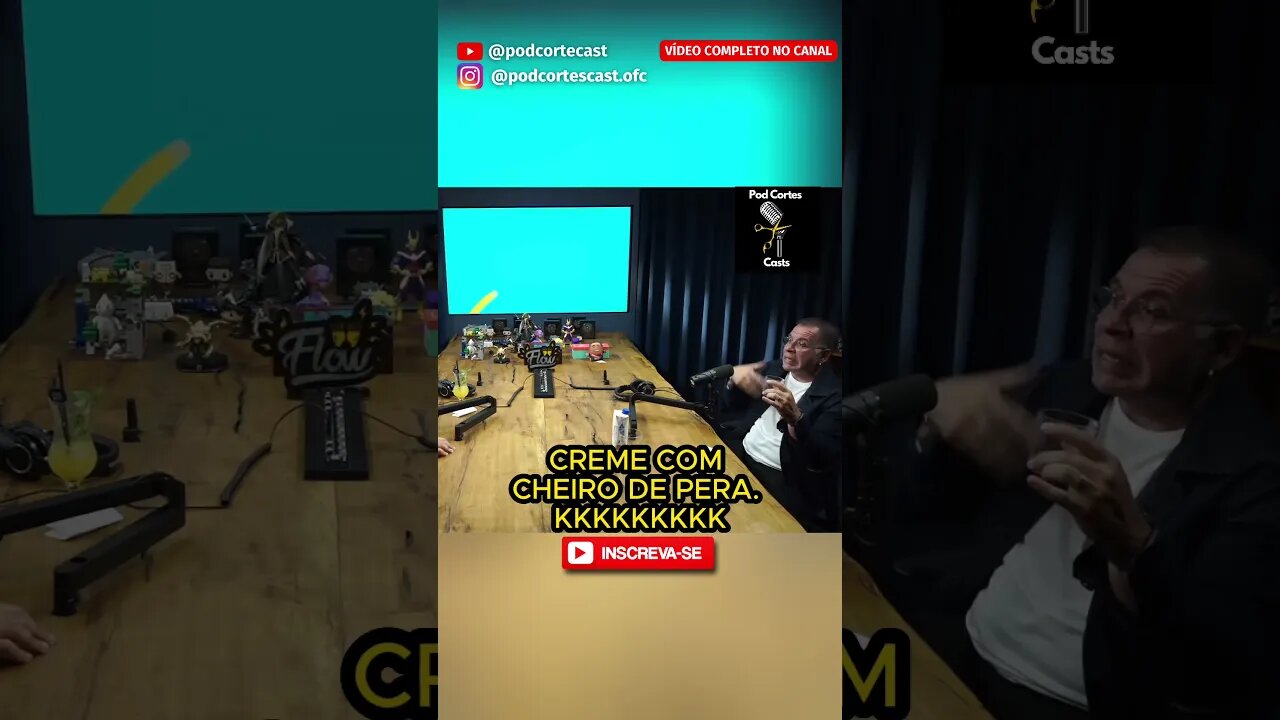 CREME COM CHEIRO DE PERA. KKKKKKKKK #shorts #leandrohassum humorista #comedia #humor #piada