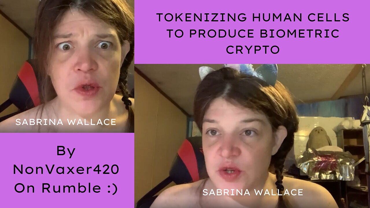 TOKENIZING HUMAN CELLS TO PRODUCE BIOMETRIC CRYPTO - By NonVaxer420