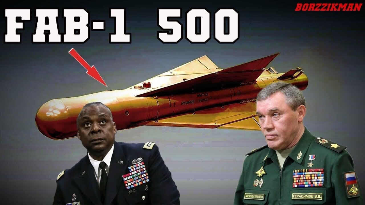 Russia began to use the Most Powerful Modernized High-Explosive Bombs FAB-500 & FAB-1500 in Ukraine