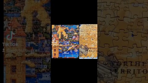 60,000 Piece What a Wonderful World Jigsaw Puzzle Day 31! #shorts #puzzle #jigsawpuzzle