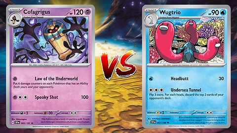 Pokemon TCG Live Cofagrigus Drifblim VS Wugtrio Bibarel!!