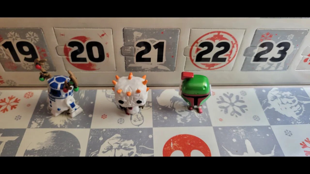 Star Wars Funko Pocket Pop! Christmas Advent Calendar Day 3