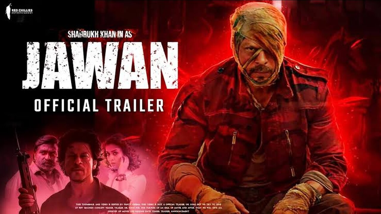 Jawan Official Hindi Trailer Shah Rukh Khan