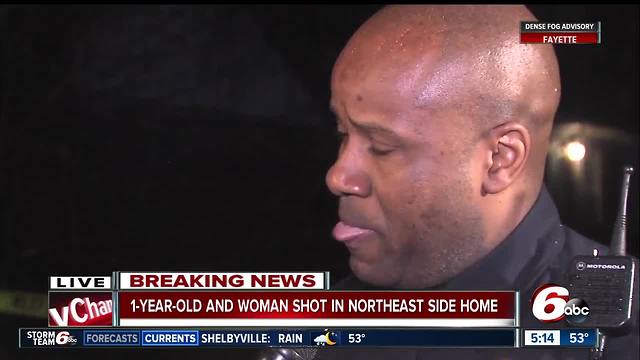 1-year-old shot and killed on Indy's northeast side