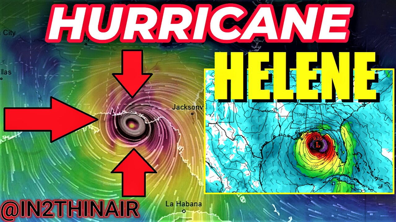 🤯 MAJOR Hurricane Helene! *PREPARE NOW* Louisiana - FLORIDA!