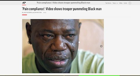 Bodycam Shows Louisiana Trooper pummelling defenceless black man relentlessly