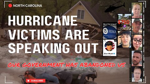 Hurricane Victims Speak out - Where is our Government? it has been over a week