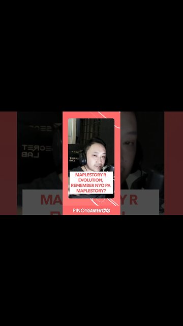 Maplestory R Evolution #maplestory #philippines #pinoygamerph #podcastphilippines #shorts #shortsph