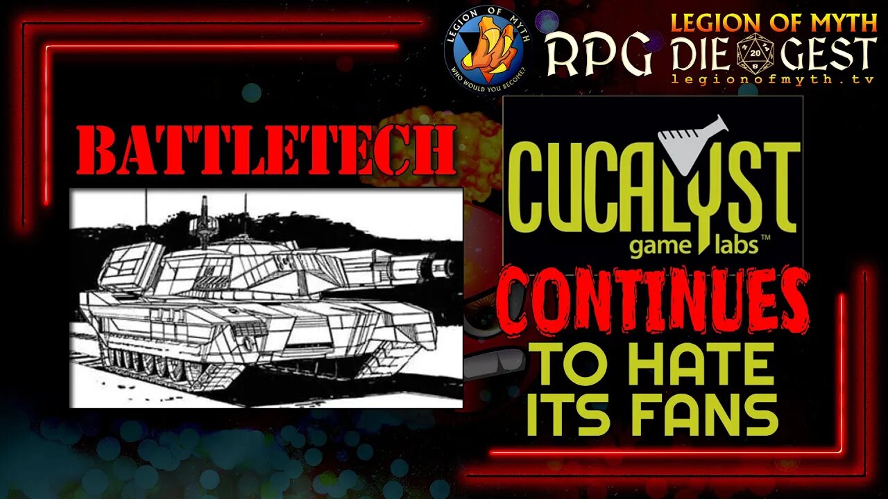 [113-2] - Catalyst Game Labs censors the Rommel tank in #Battletech