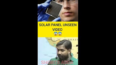 KHAN SIR UNSEEN VIDEO ON SOLAR PANEL