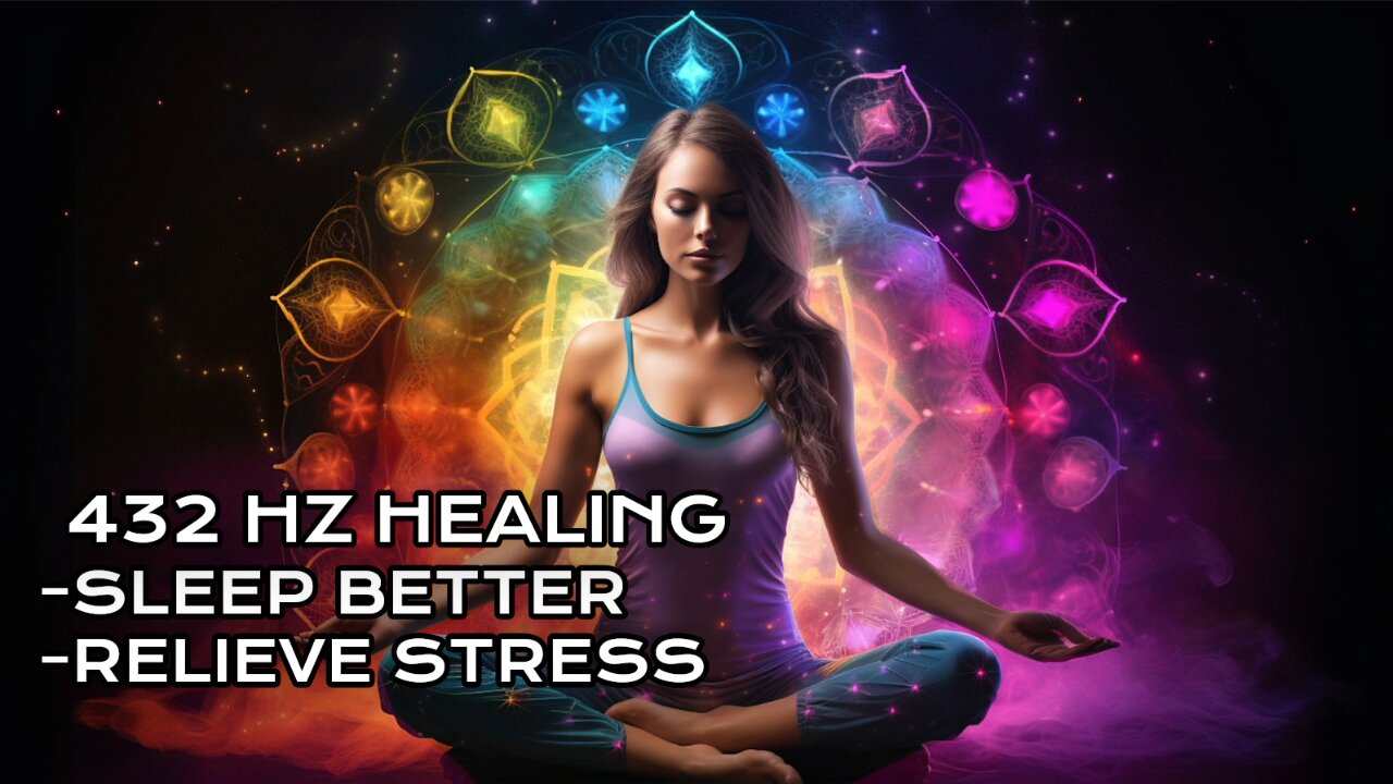 Sleep Music for Healing 432HZ Frequency - Healing Music, Stress Relief, Brain Waves, Calm Music