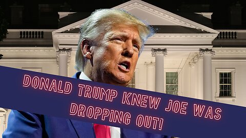 Trump's Shocking Prediction: Biden to Drop Out, Replaced by Kamala Harris