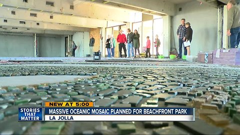 Massive mosaic planned for La Jolla Shores